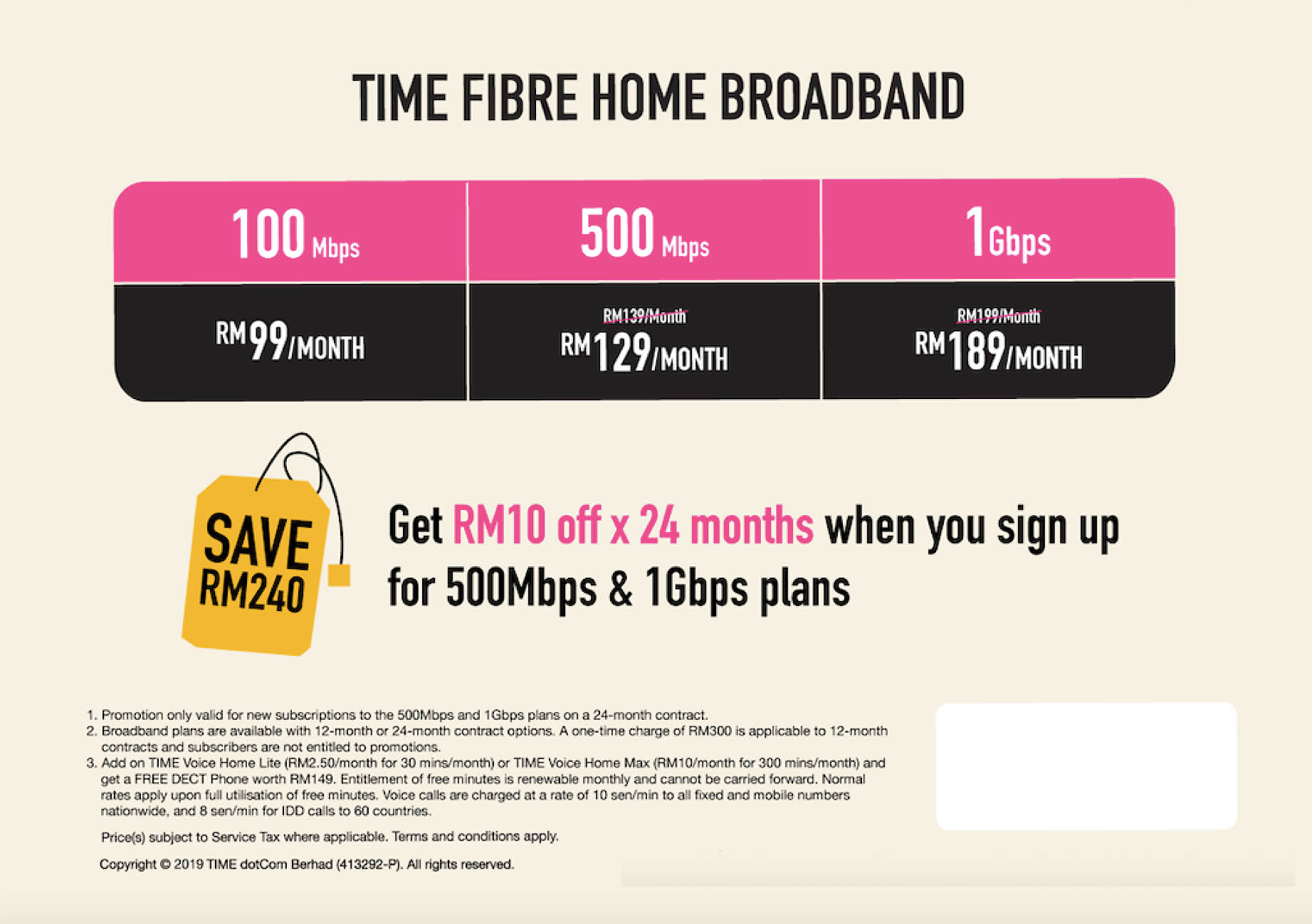Time Fibre raya promotion 2019