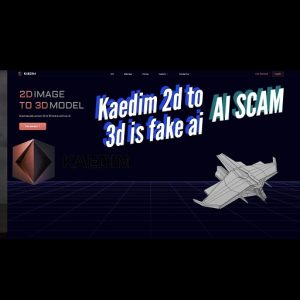 Kaedim 2d to 3d