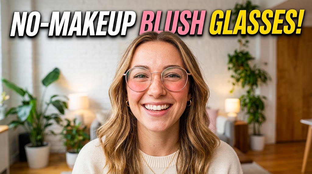Eyeglasses Designed with BuiltIn Blush Time Fiber