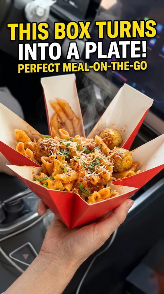 The Genious Unfolding Pasta Box Time Fibre