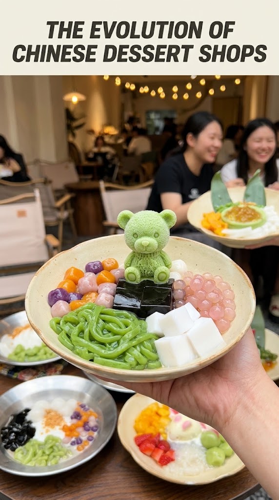 Dessert Shops into the 5.0 Era Time Fibre