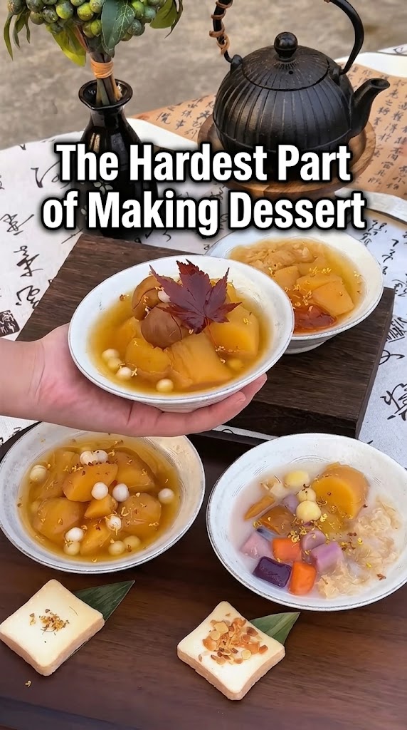 The Hardest Part of Making Dessert Time Fibre